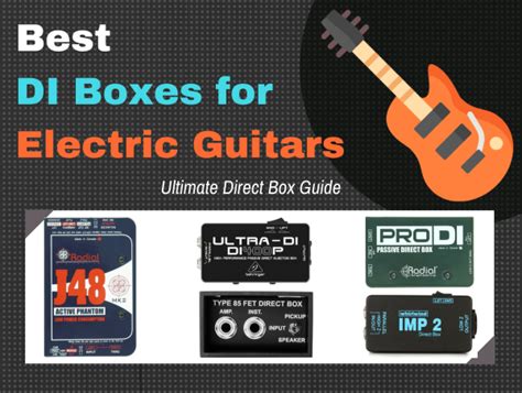 good di box for electric guitar|best budget di box.